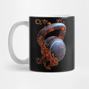 Blazing Kettlebell Mug